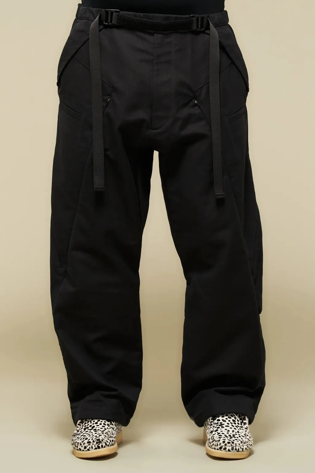 Cotton Web Belt Vent Pants Gen. 1.1 / Blk