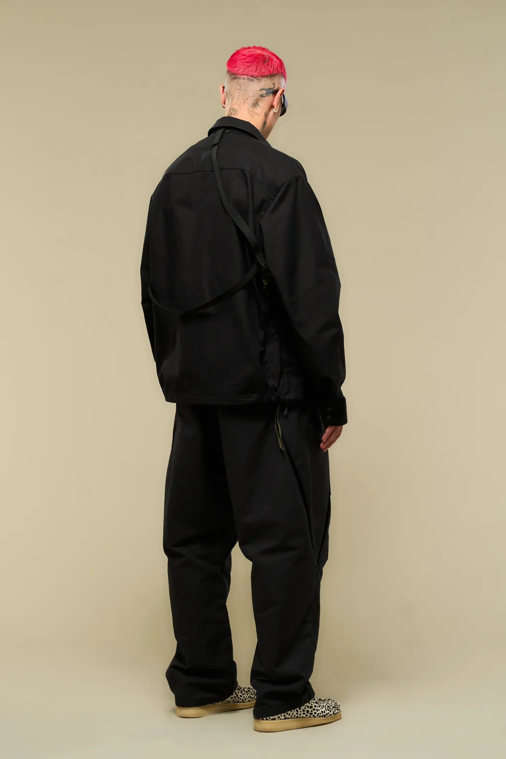 Cotton Web Belt Vent Pants Gen. 1.1 / Blk