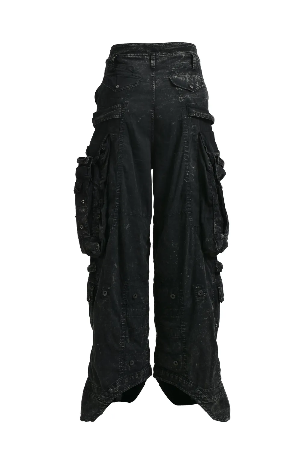 Cotton Nylon Twill Gasmask Cargo / Ash Blk
