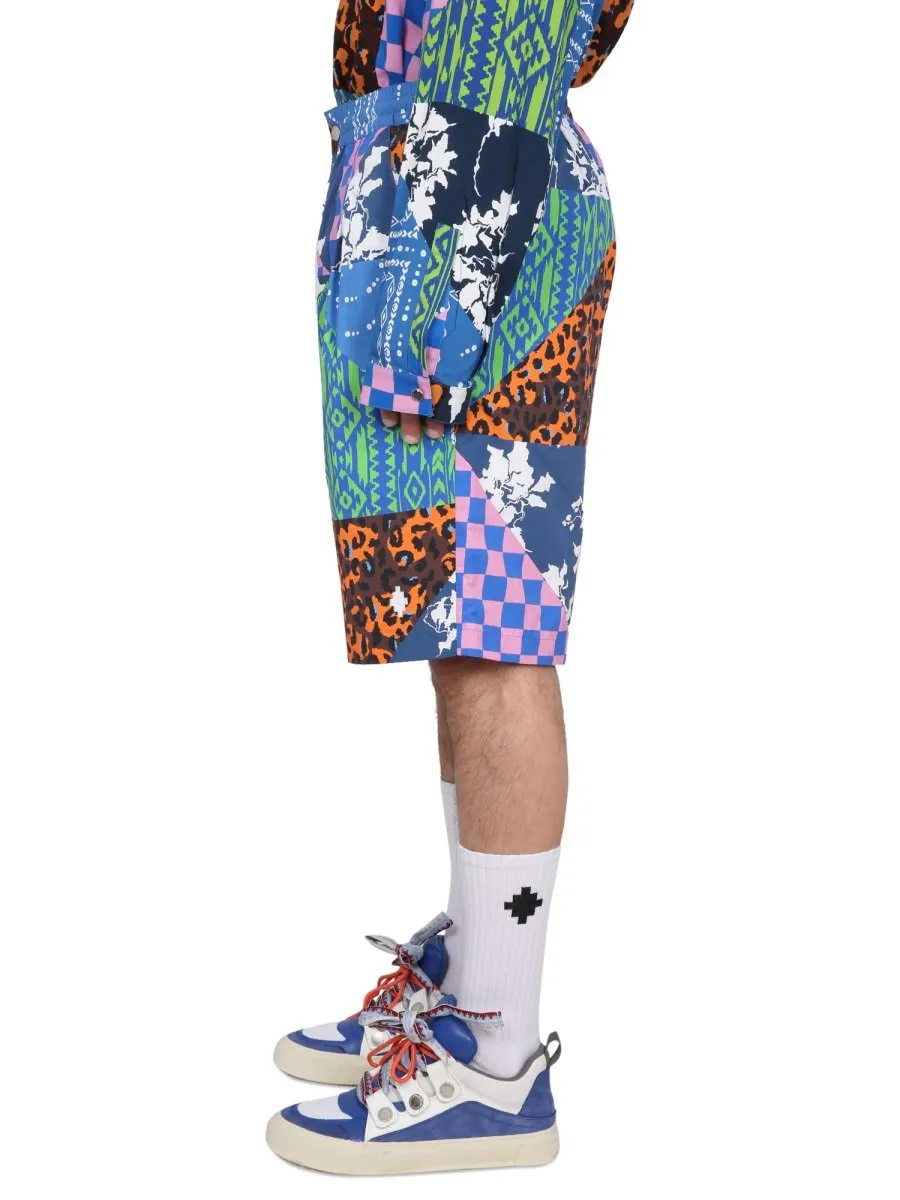 Marcelo Burlon County Of Milan Graphic Printed Shorts