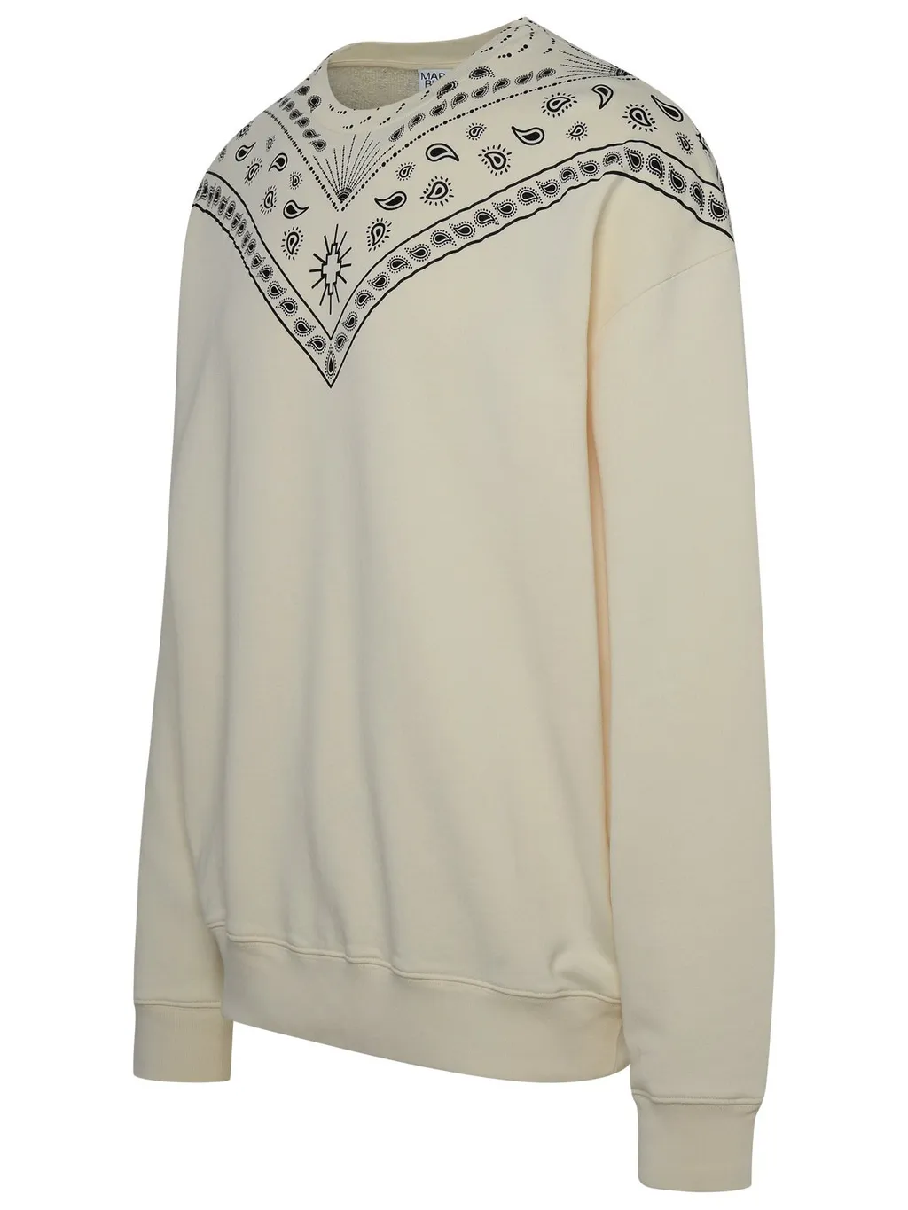 Marcelo Burlon County Of Milan Bandana-Printed Crewneck Sweatshirt
