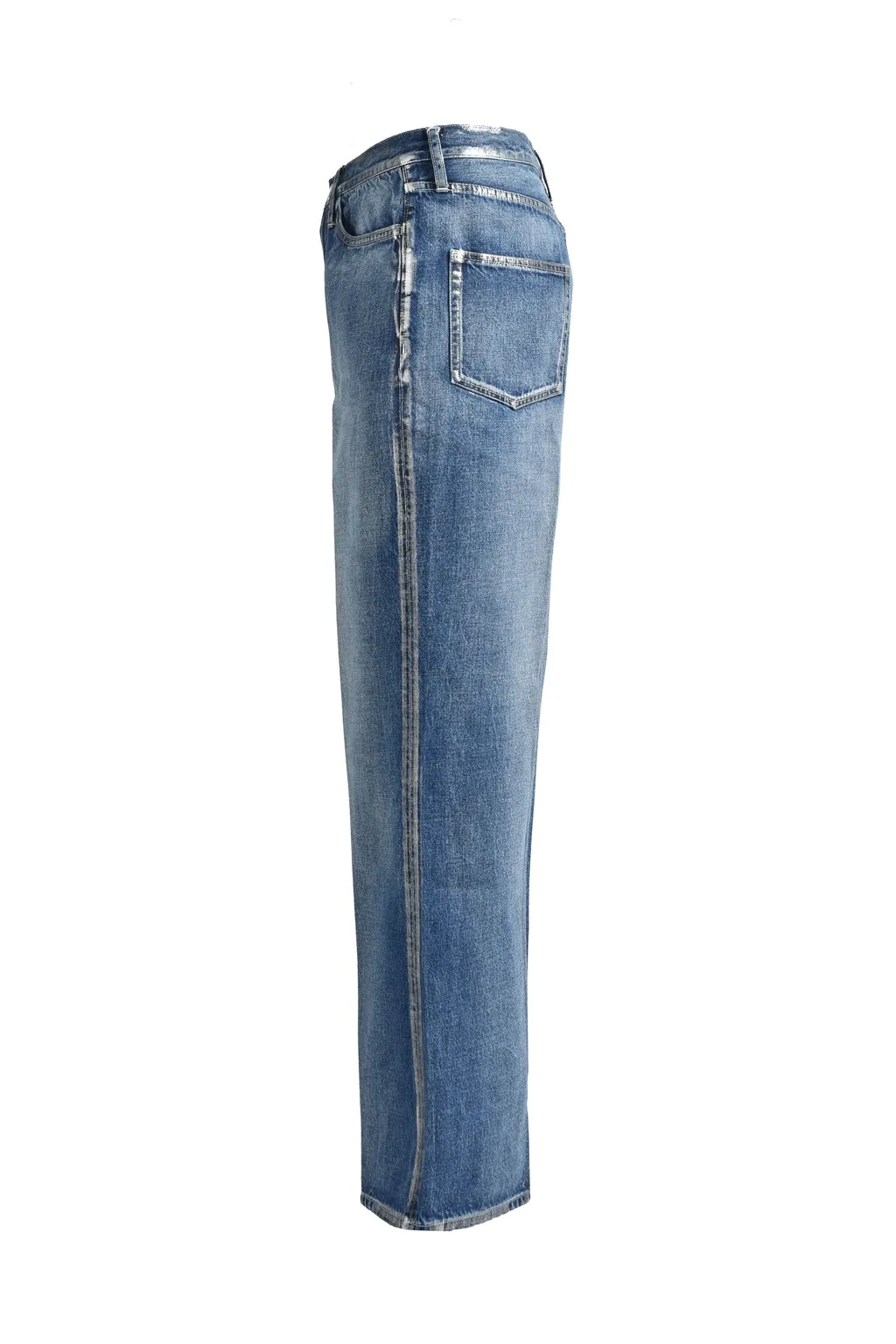 Foil Denim Pants / Ind