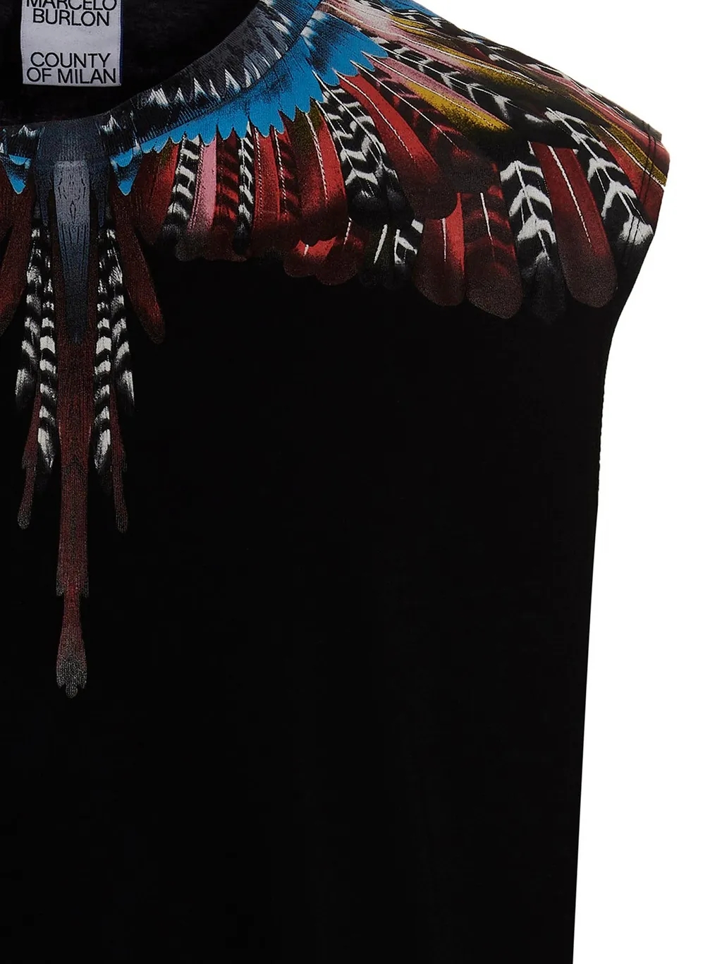 Marcelo Burlon County Of Milan Grizzly Wings Tank Top
