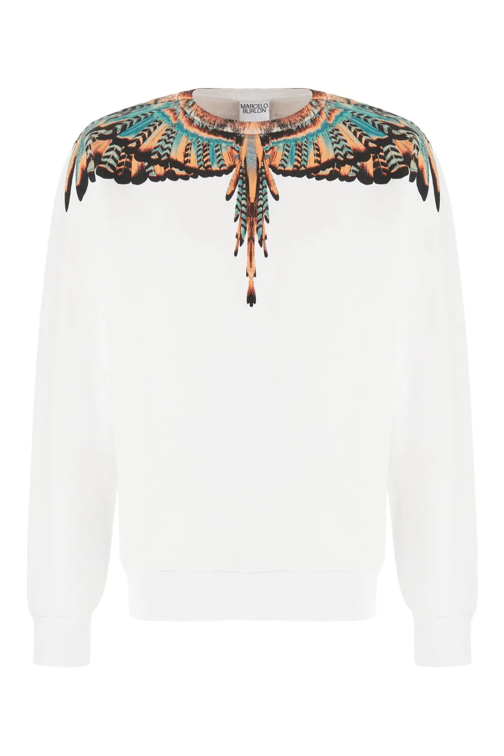 Marcelo Burlon County Of Milan Crewneck Long-Sleeved Sweatshirt