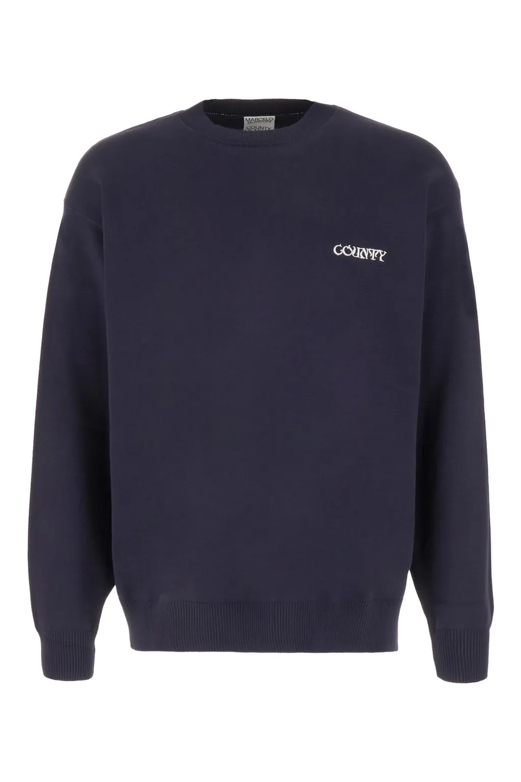 Marcelo Burlon County Of Milan Logo Embroidered Jumper