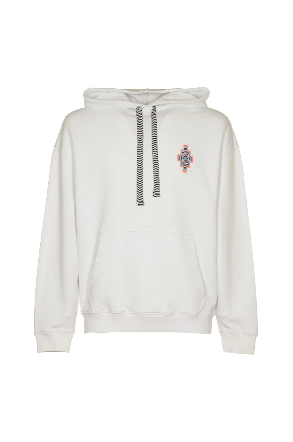 Marcelo Burlon County Of Milan Cross Motif Embroidered Hoodie