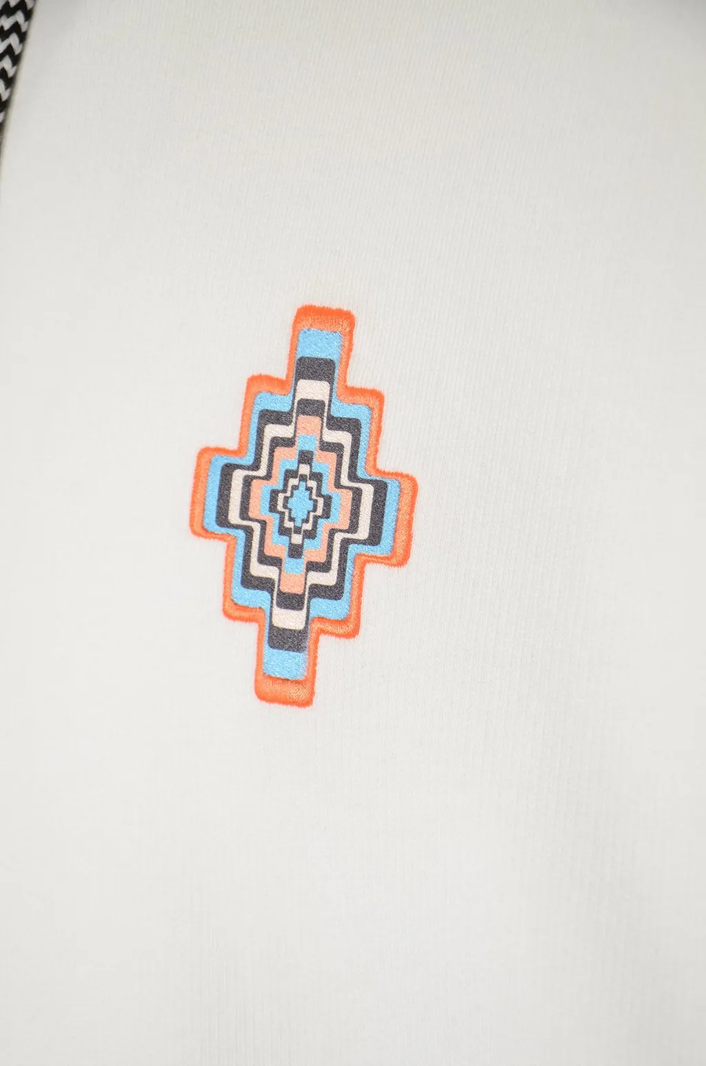 Marcelo Burlon County Of Milan Cross Motif Embroidered Hoodie