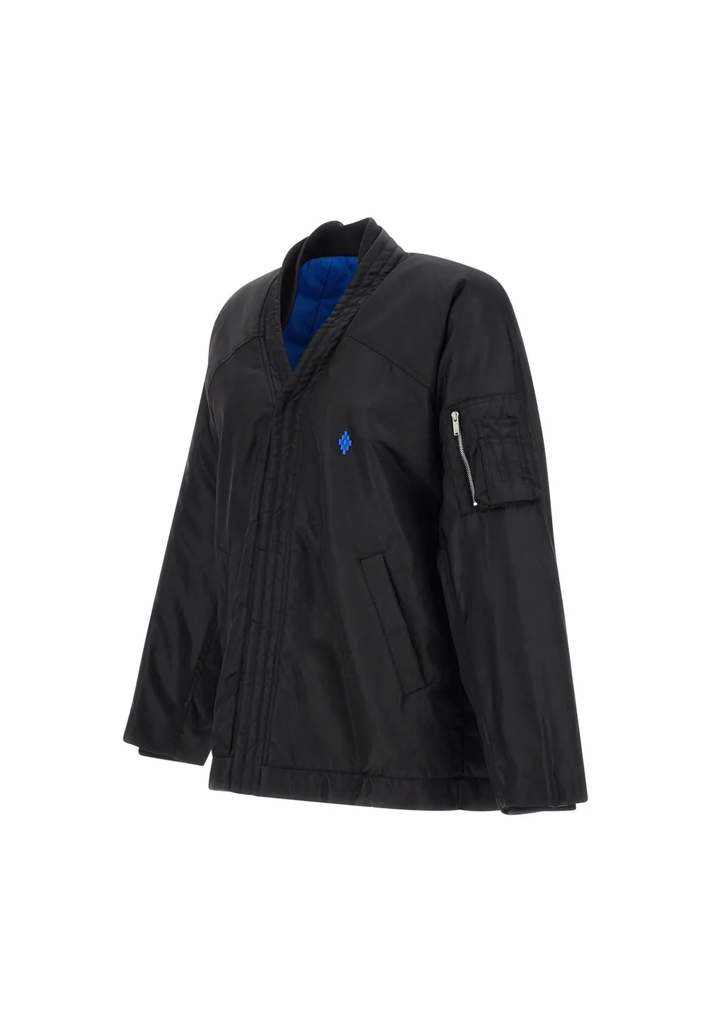 Marcelo Burlon County Of Milan Logo Embroidered Jacket