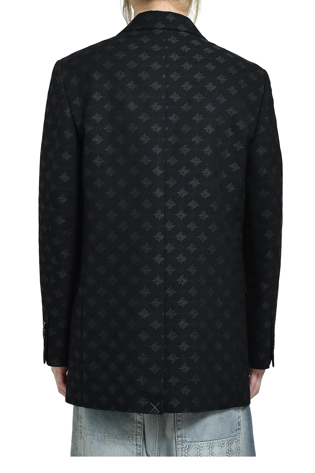 Ma Quad Jacquard Sb Blazer / Blk