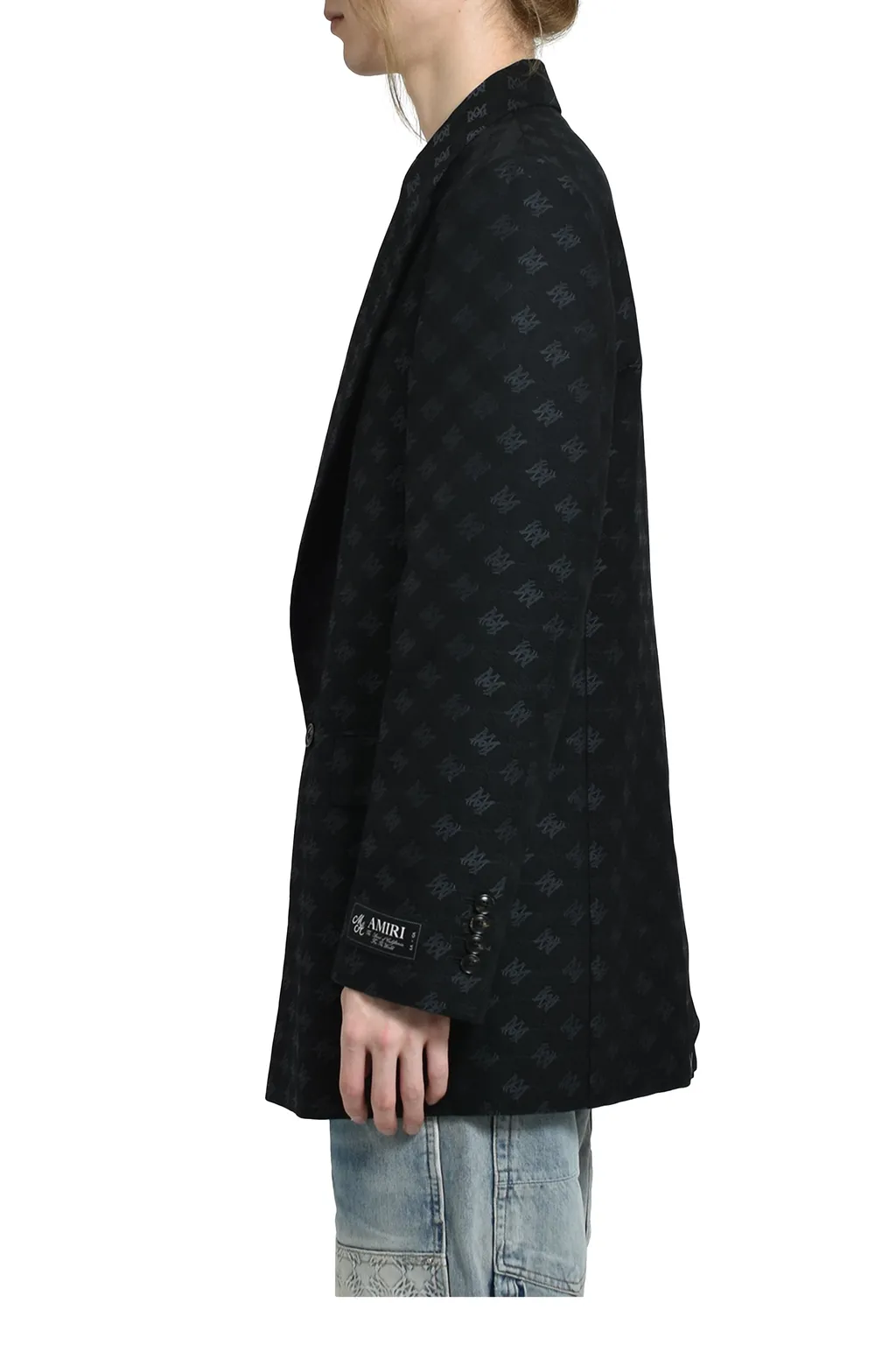 Ma Quad Jacquard Sb Blazer / Blk