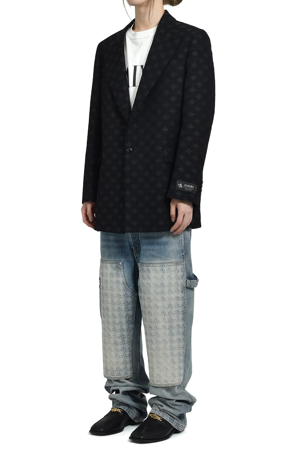 Ma Quad Jacquard Sb Blazer / Blk