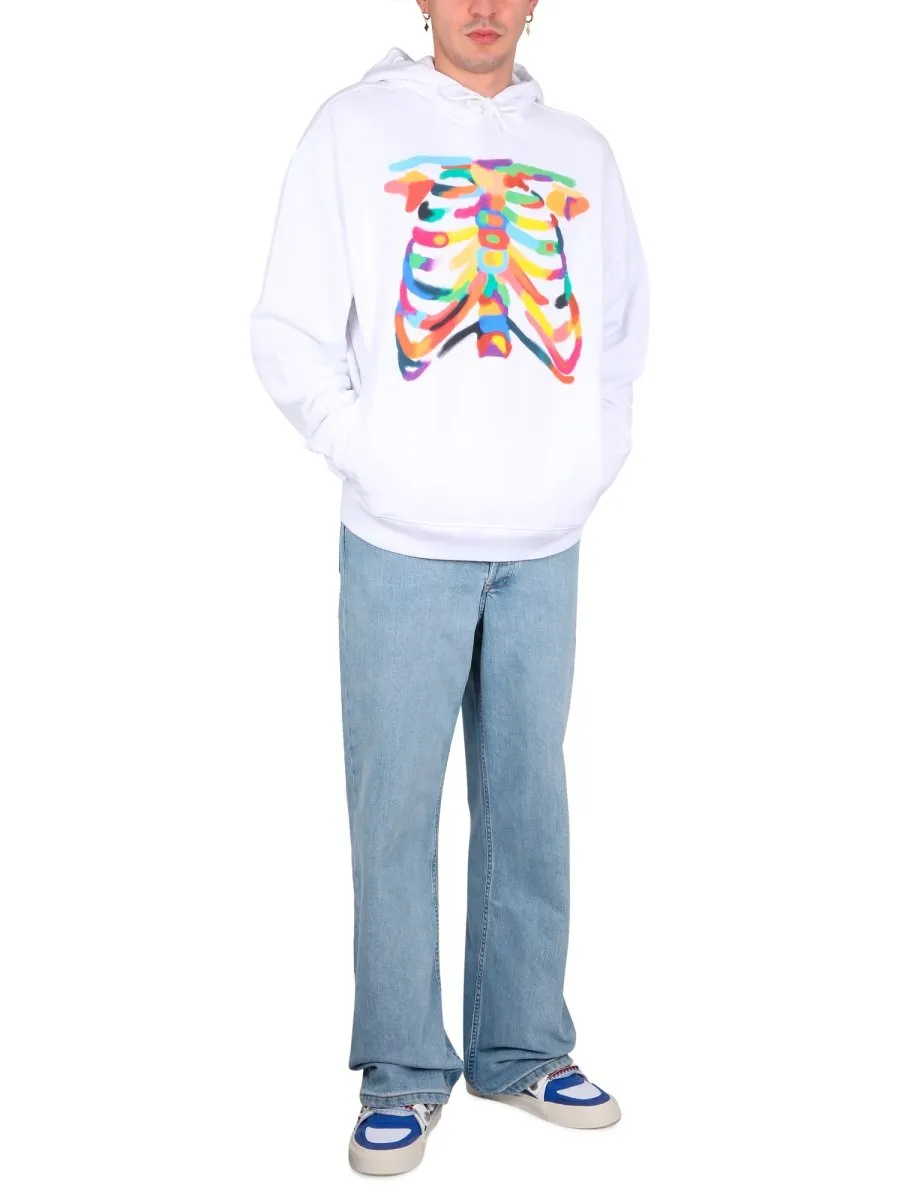 Marcelo Burlon County Of Milan Rib Cage Hoodie