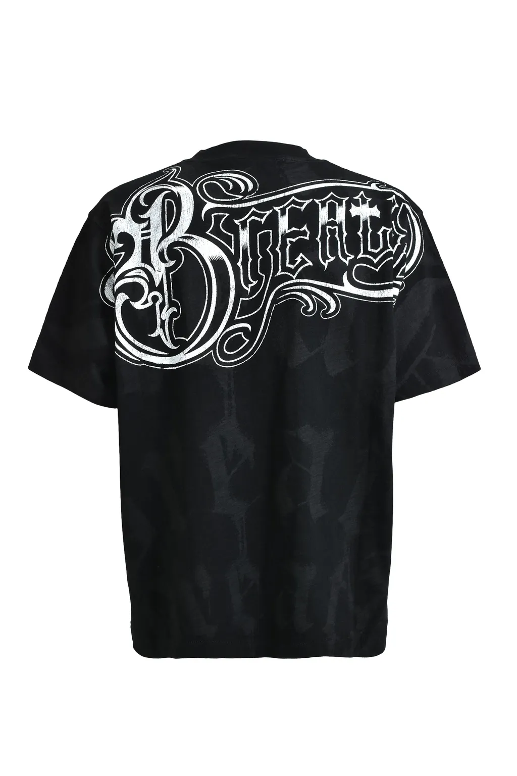 Suicide Black Letterd Logo Tee / Blk