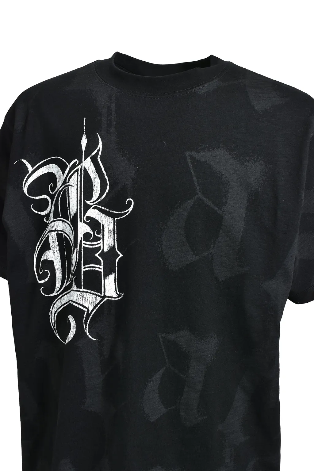 Suicide Black Letterd Logo Tee / Blk