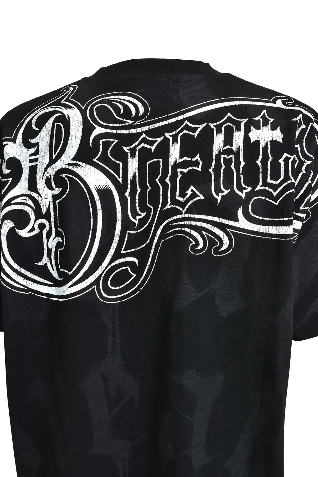 Suicide Black Letterd Logo Tee / Blk