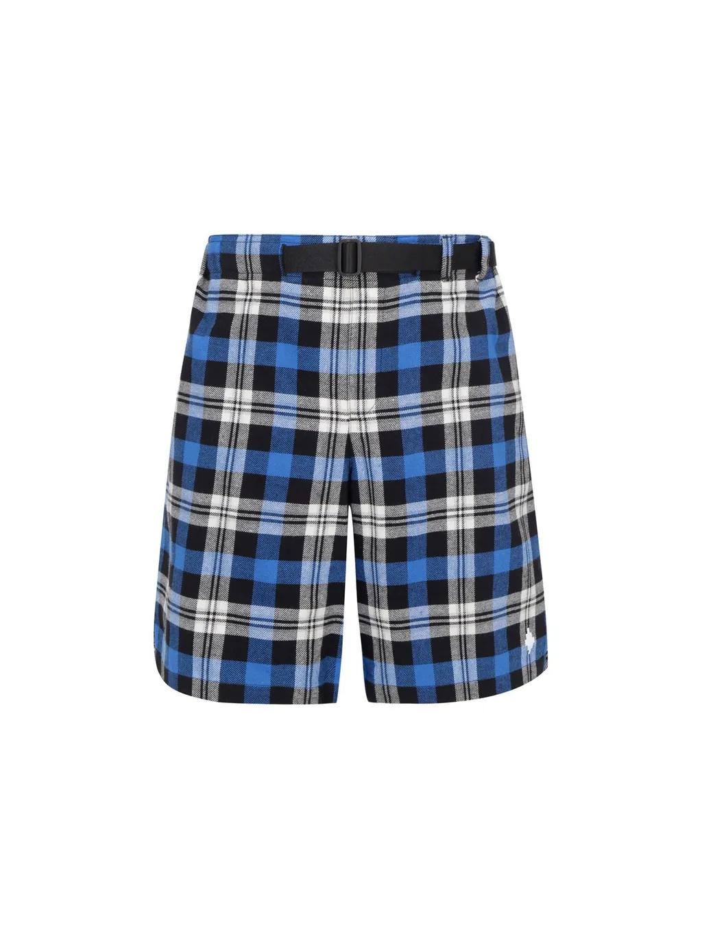 Marcelo Burlon County Of Milan Belted Checked Shorts