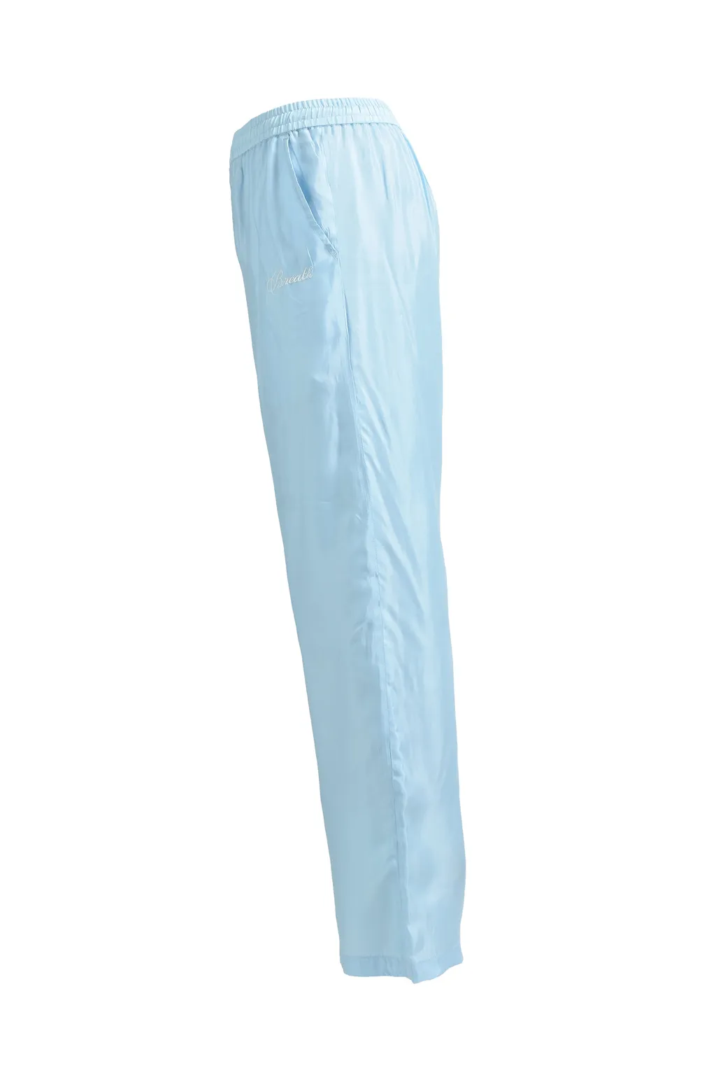 Script Logo Satin Pants / Ice