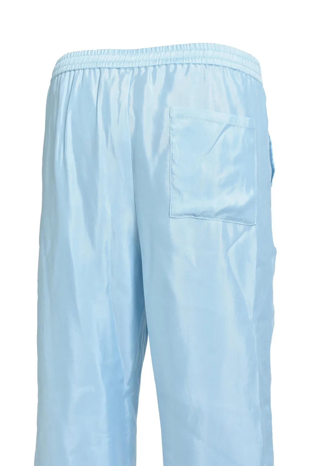 Script Logo Satin Pants / Ice