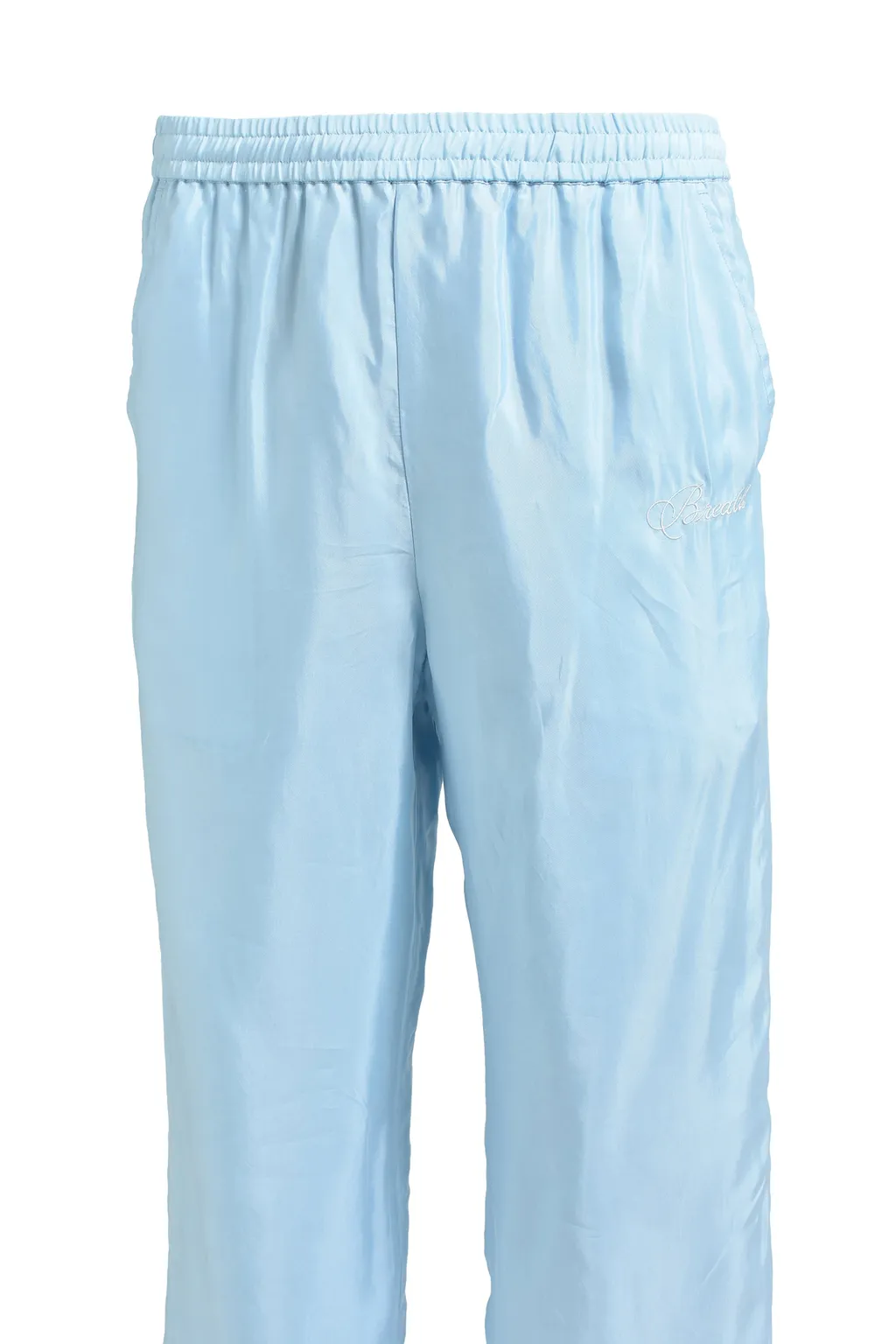 Script Logo Satin Pants / Ice