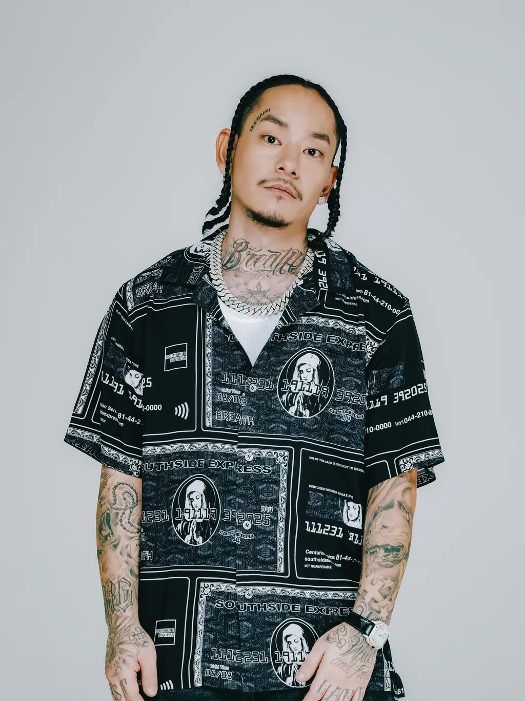 Black Card Shirt / Blk