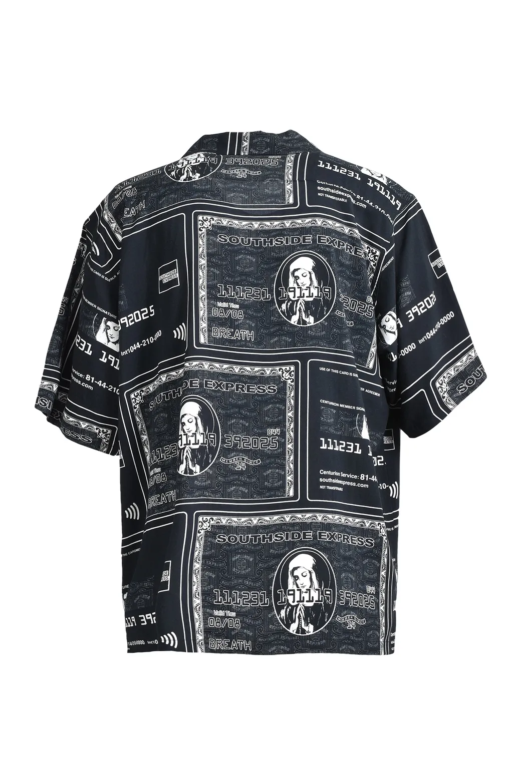 Black Card Shirt / Blk