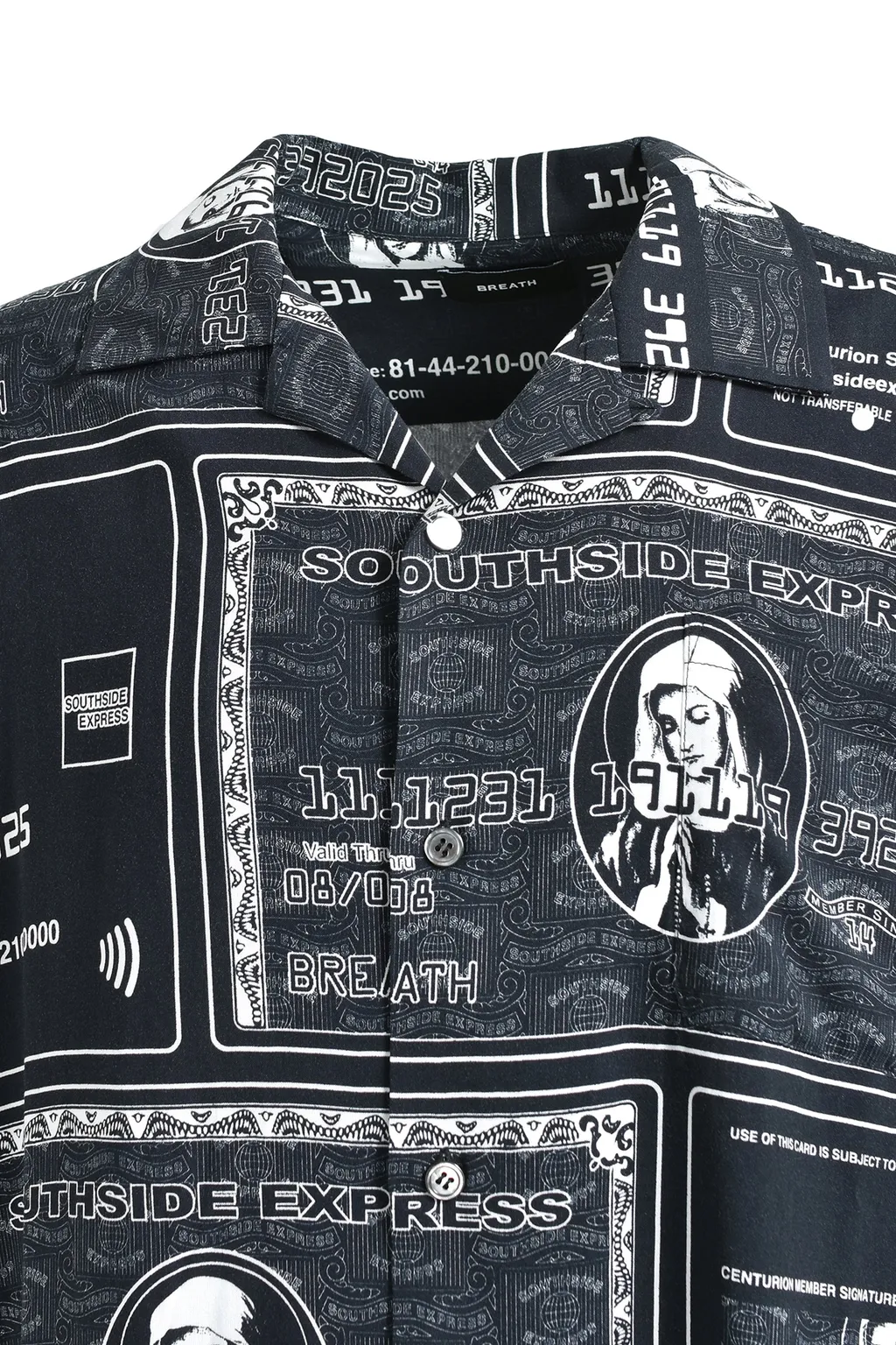 Black Card Shirt / Blk