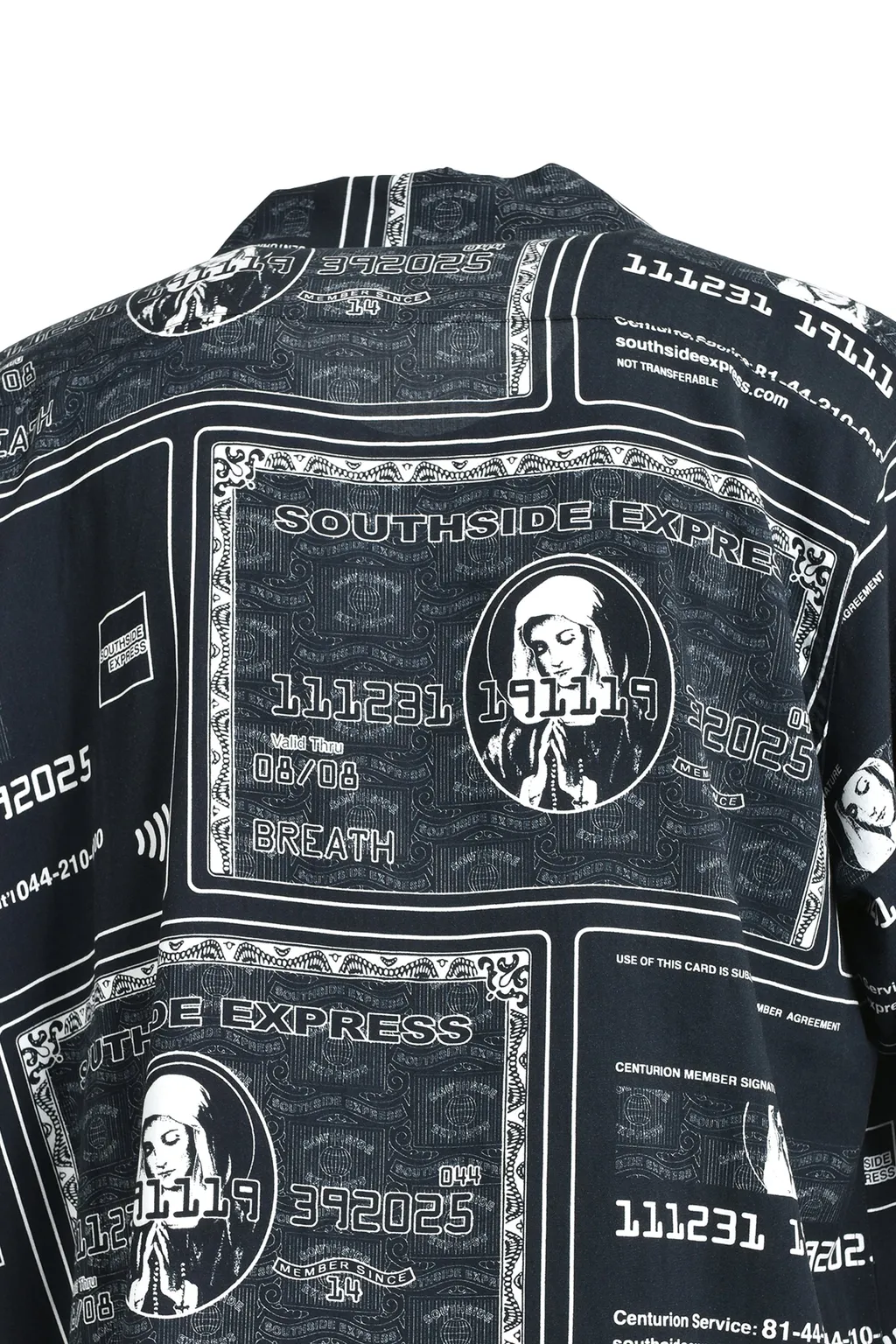Black Card Shirt / Blk