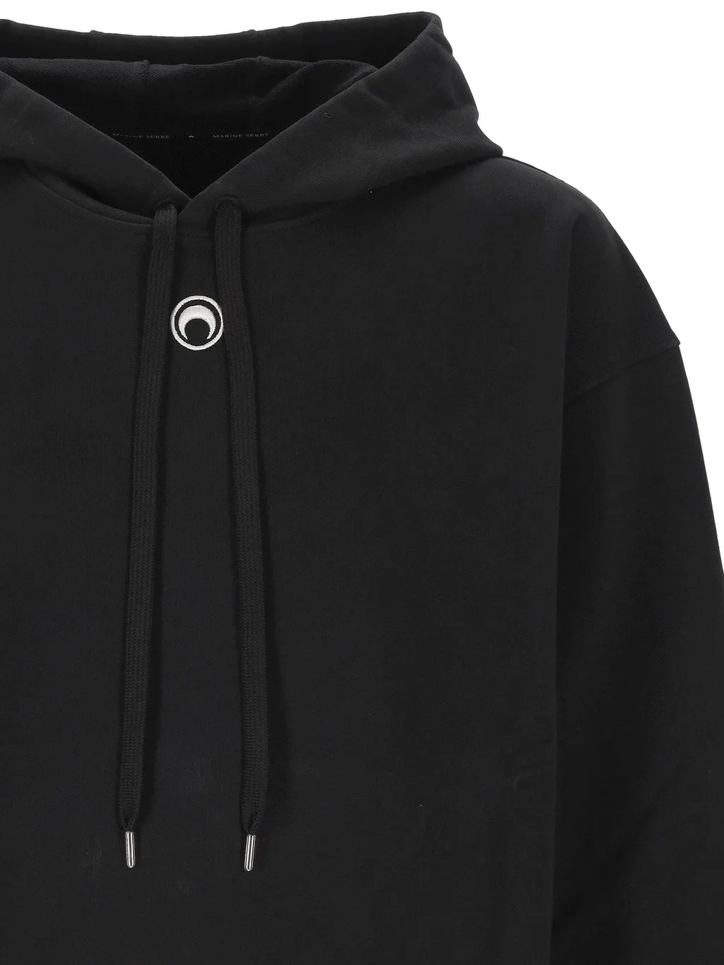 Marine Serre Fleece Hoodie