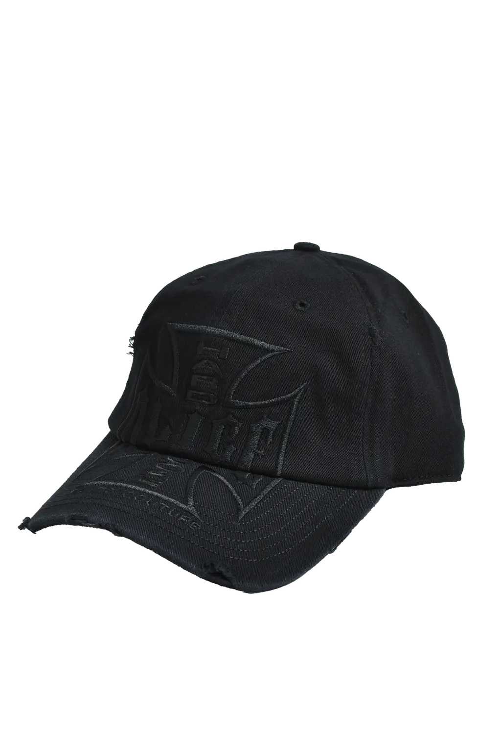 Moto Couture Cap / Black Black