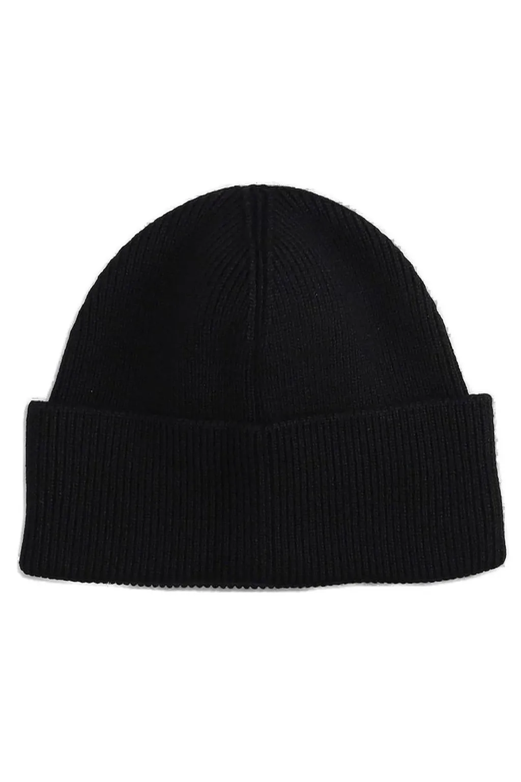 Marine Serre Crescent Moon Ribbed Knit Beanie