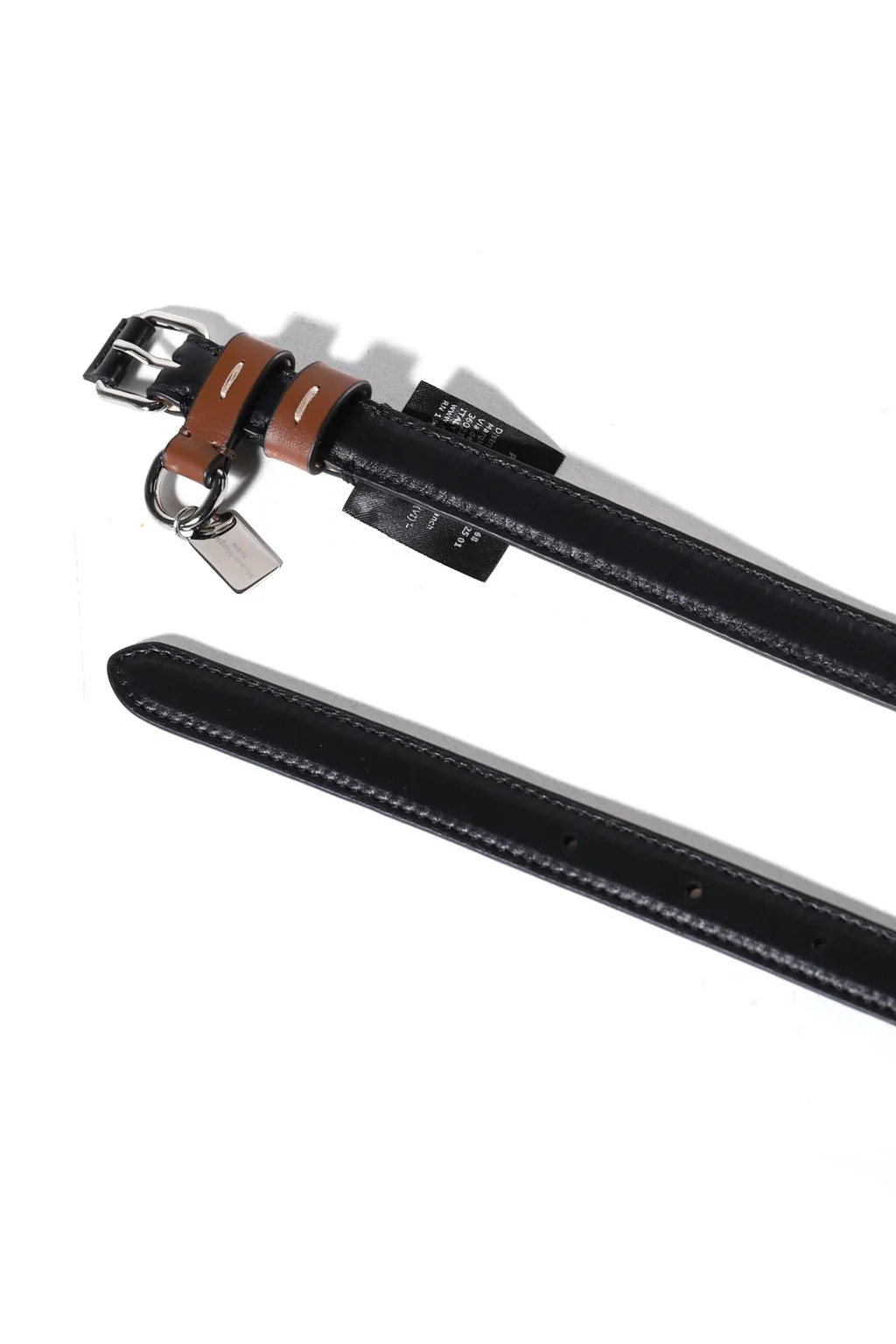 Belt 15Mm / Black Chestnut Black
