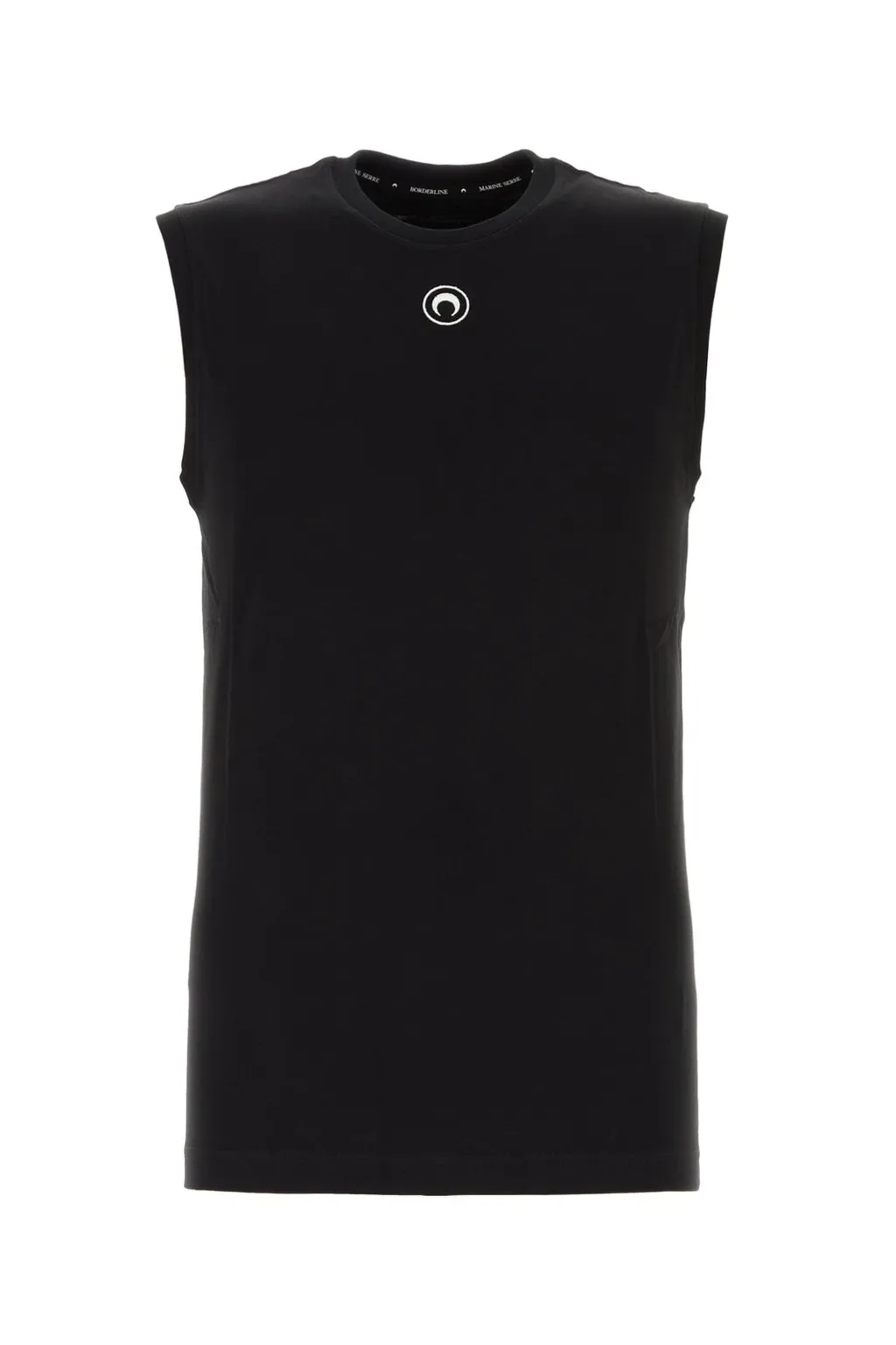 Marine Serre Moon Embroidered Crewneck Tank Top