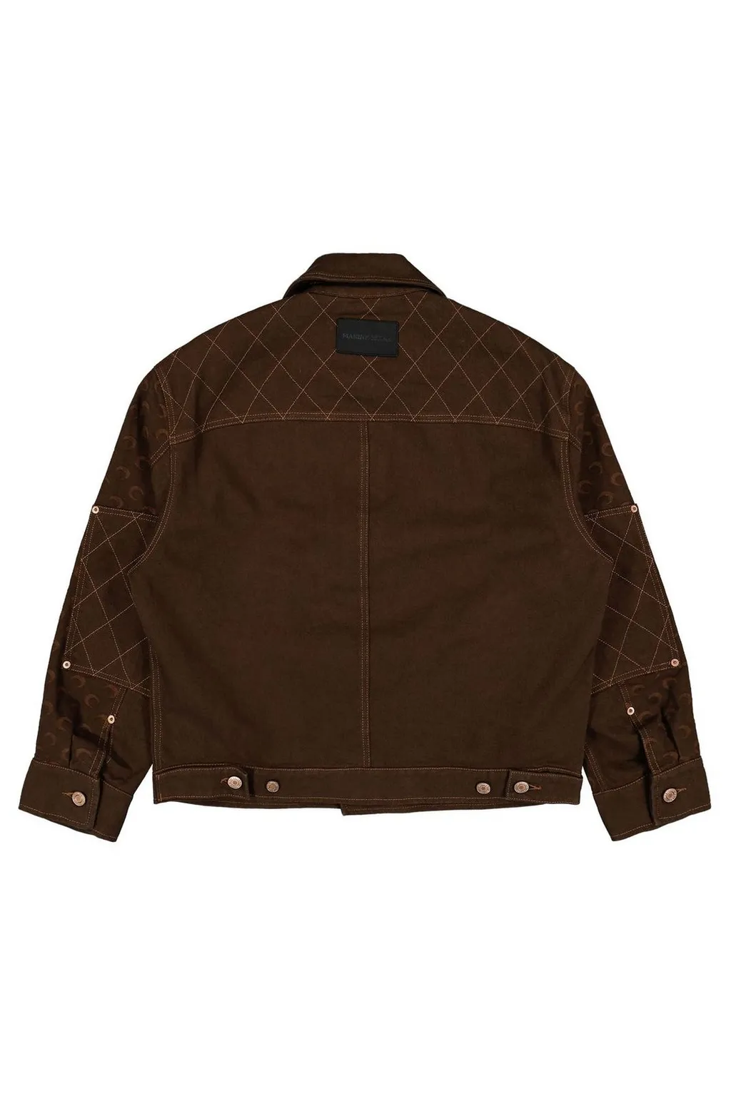 Marine Serre Moon Jacquard Bomber Jacket