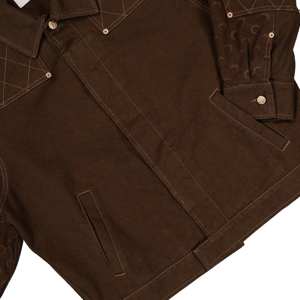 Marine Serre Moon Jacquard Bomber Jacket