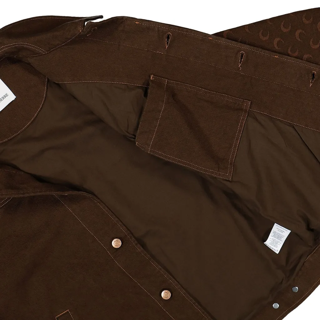 Marine Serre Moon Jacquard Bomber Jacket