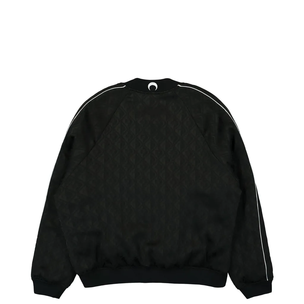 Marine Serre Motif Embroidered Bomber Jacket