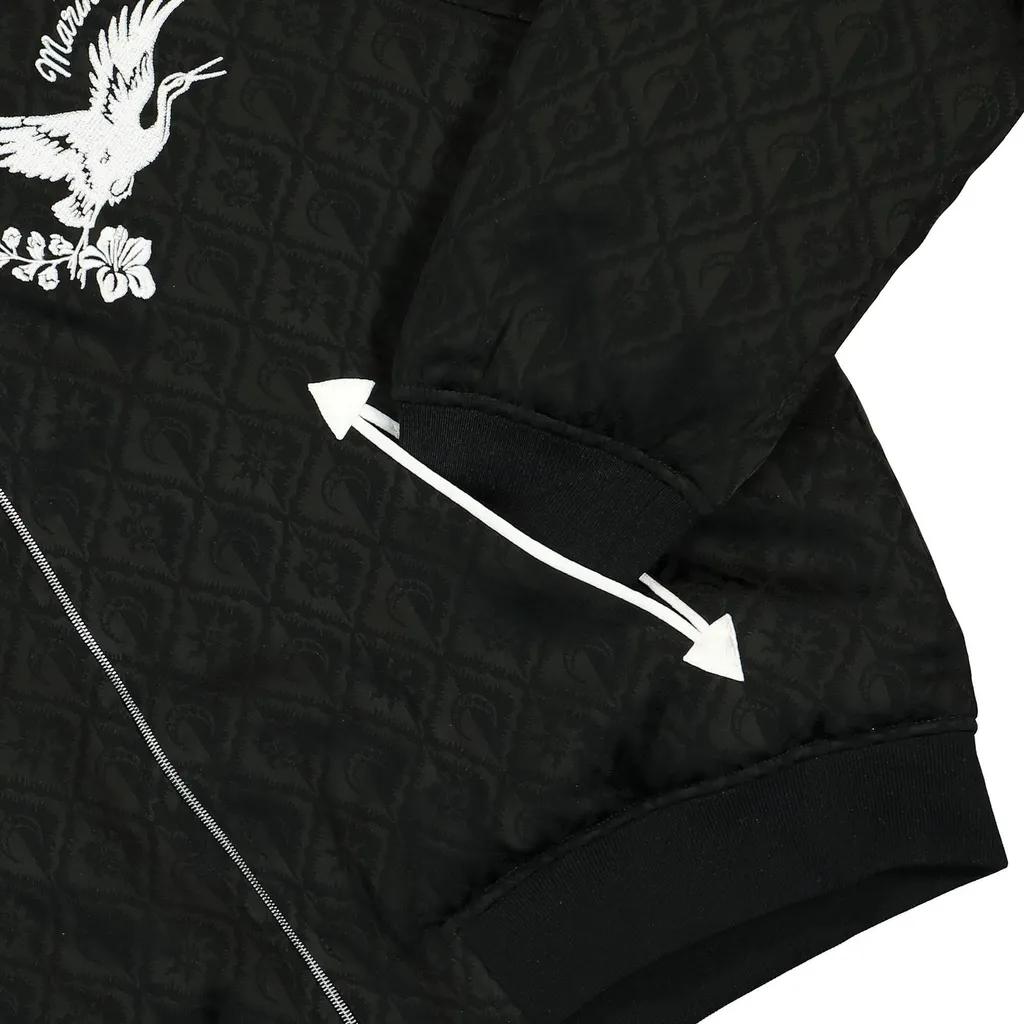 Marine Serre Motif Embroidered Bomber Jacket