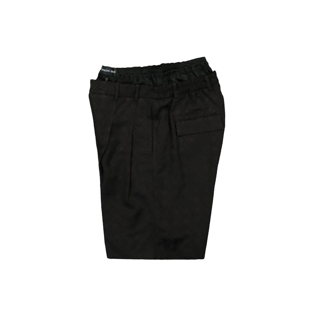 Marine Serre Moon Diamond Tailored Shorts