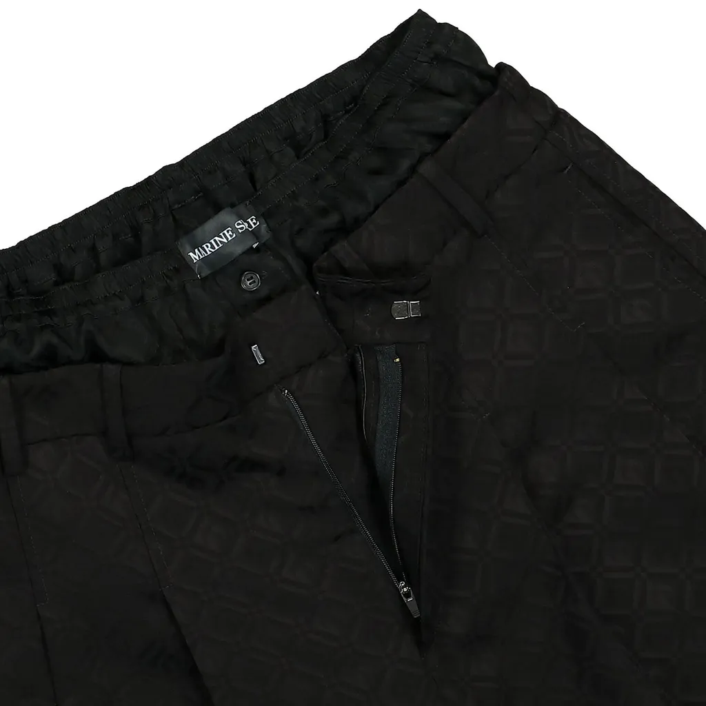 Marine Serre Moon Diamond Tailored Shorts