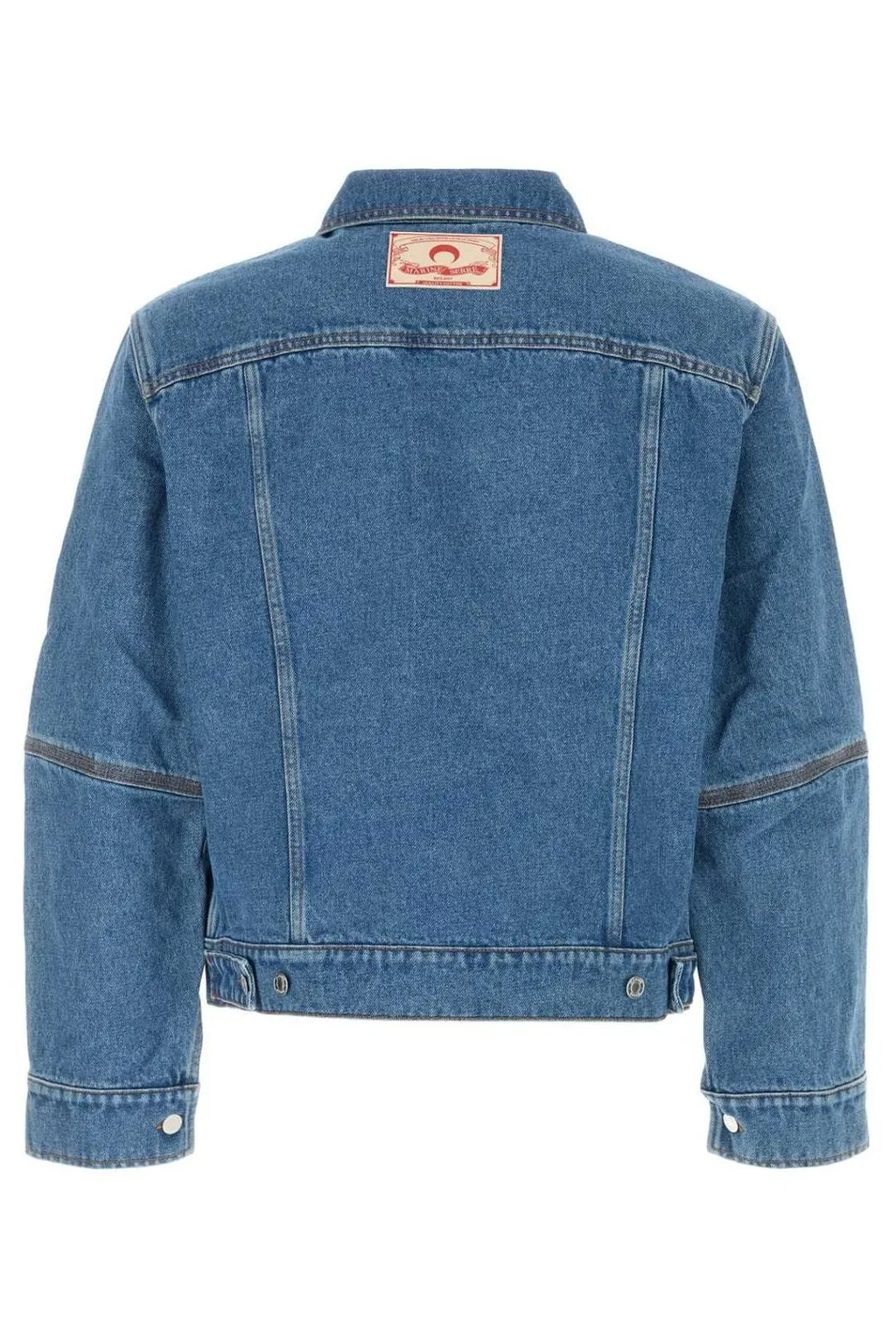 Marine Serre Moon Printed Denim Jacket