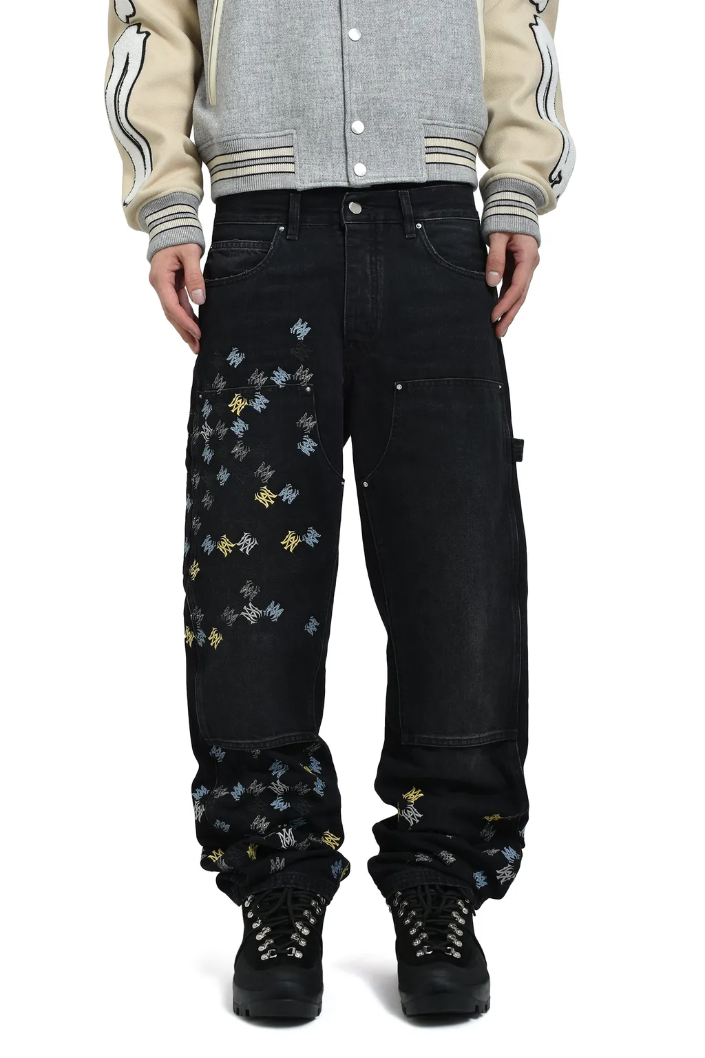 Ma Quad Embroidered Carpenter / Blk