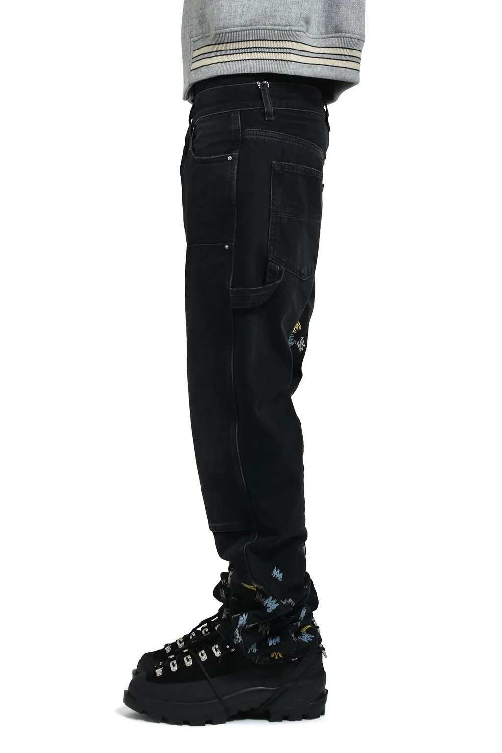 Ma Quad Embroidered Carpenter / Blk