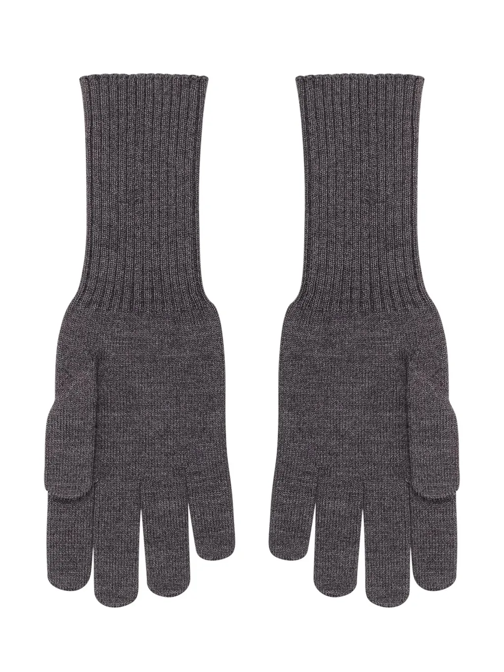 Marine Serre Logo Embroidered Full-Finger Gloves