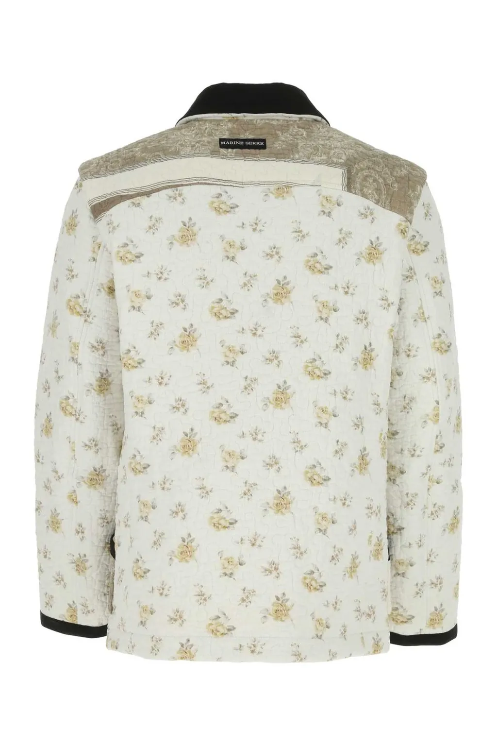 Marine Serre Boutis Floral-Printed Zipped Jacket