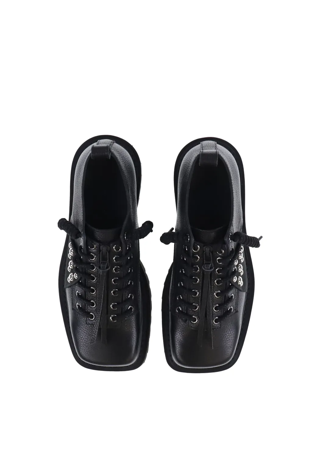Studs Fireman Boots / Black