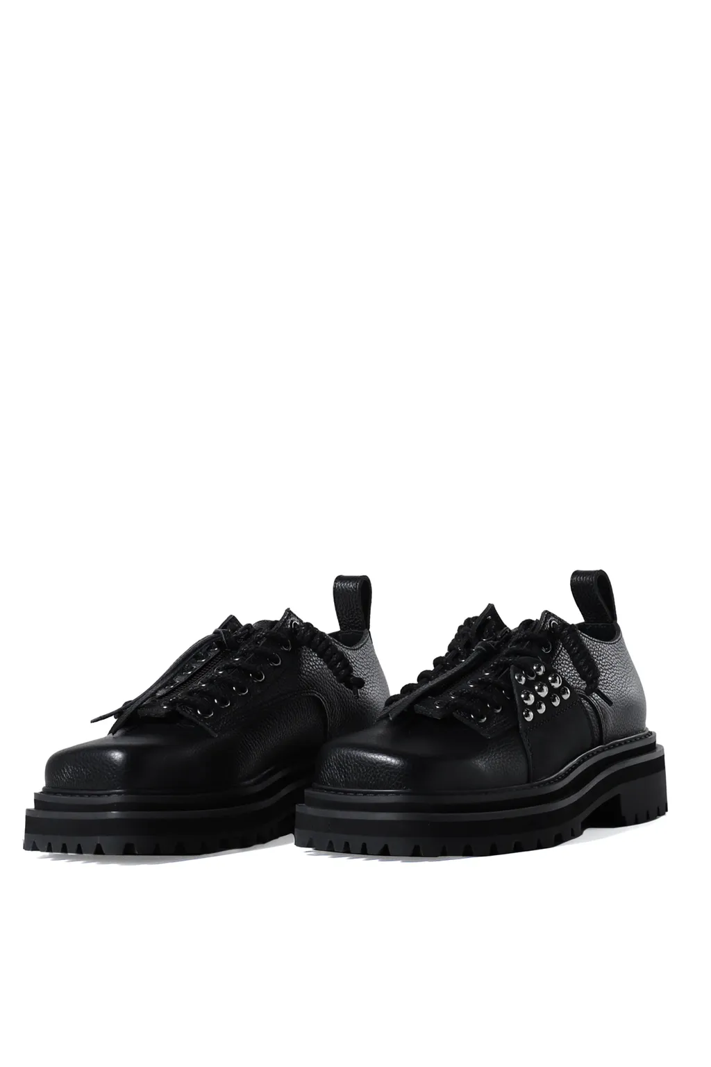 Studs Fireman Boots / Black