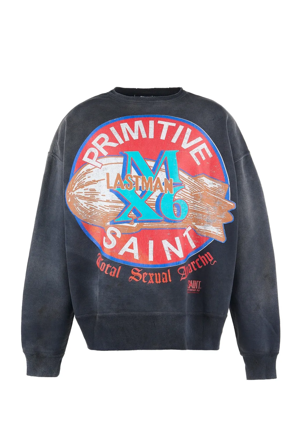 Lm_Crw-N Sweat/Primitive / Blk