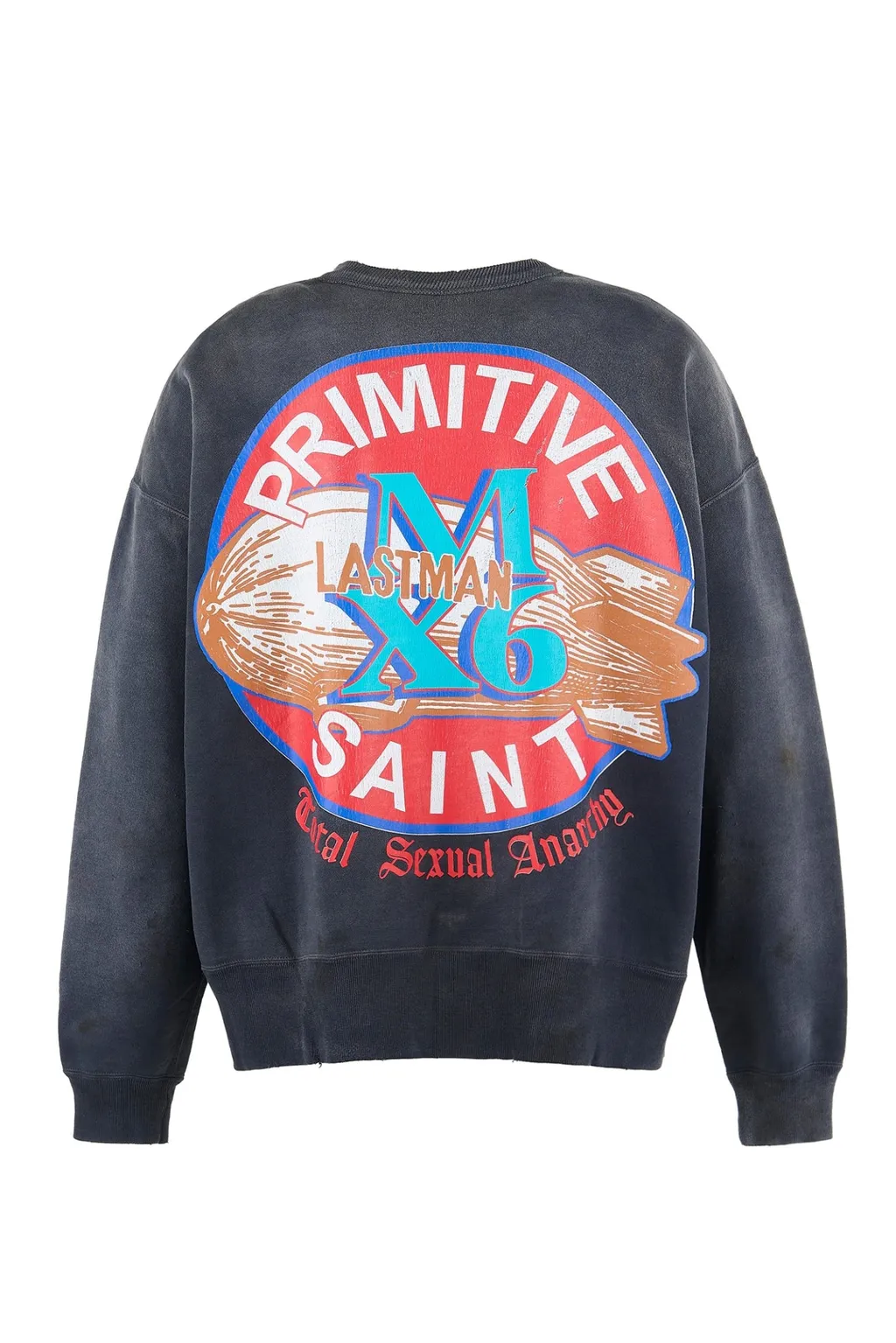 Lm_Crw-N Sweat/Primitive / Blk