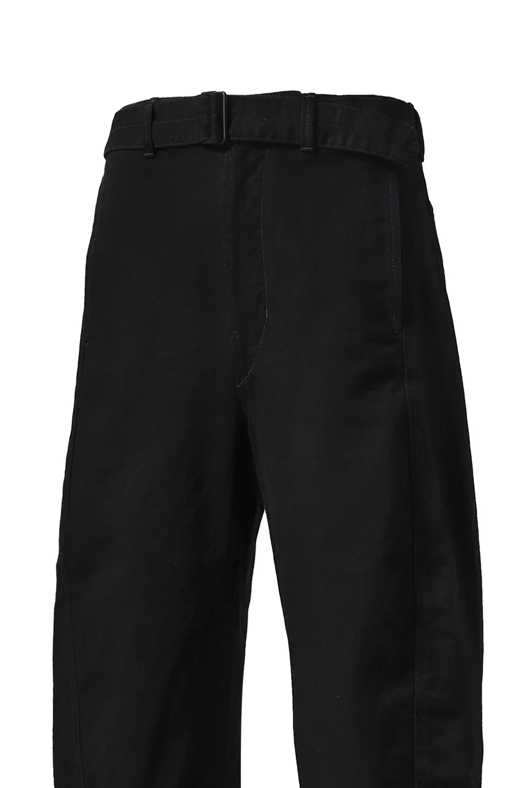 Twisted Belted Pants / Black