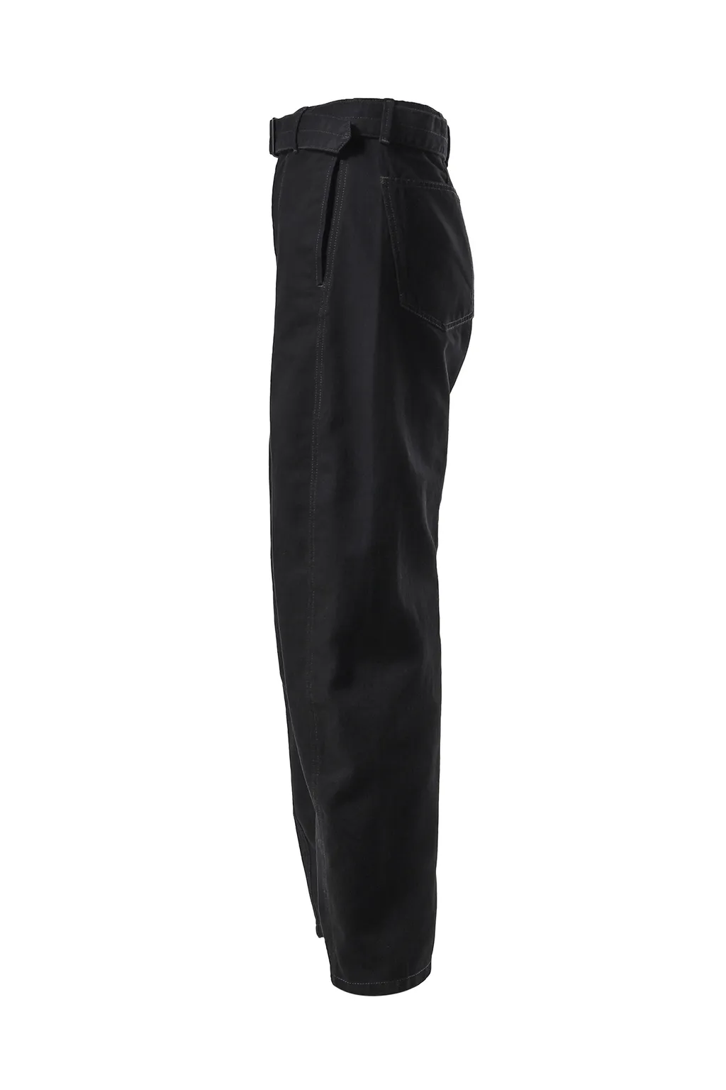 Twisted Belted Pants / Black